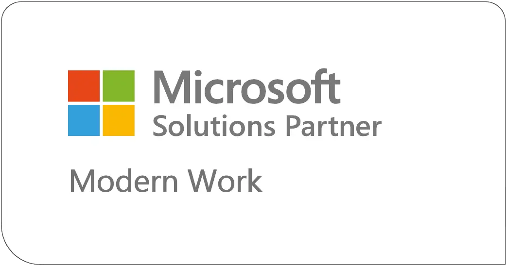 Microsoft Solutions Partner for Modern Work logo